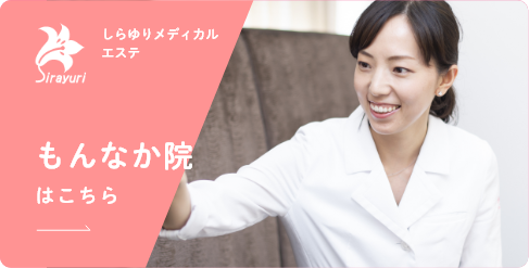 しらゆりメディカルエステ もんなか院はこちら